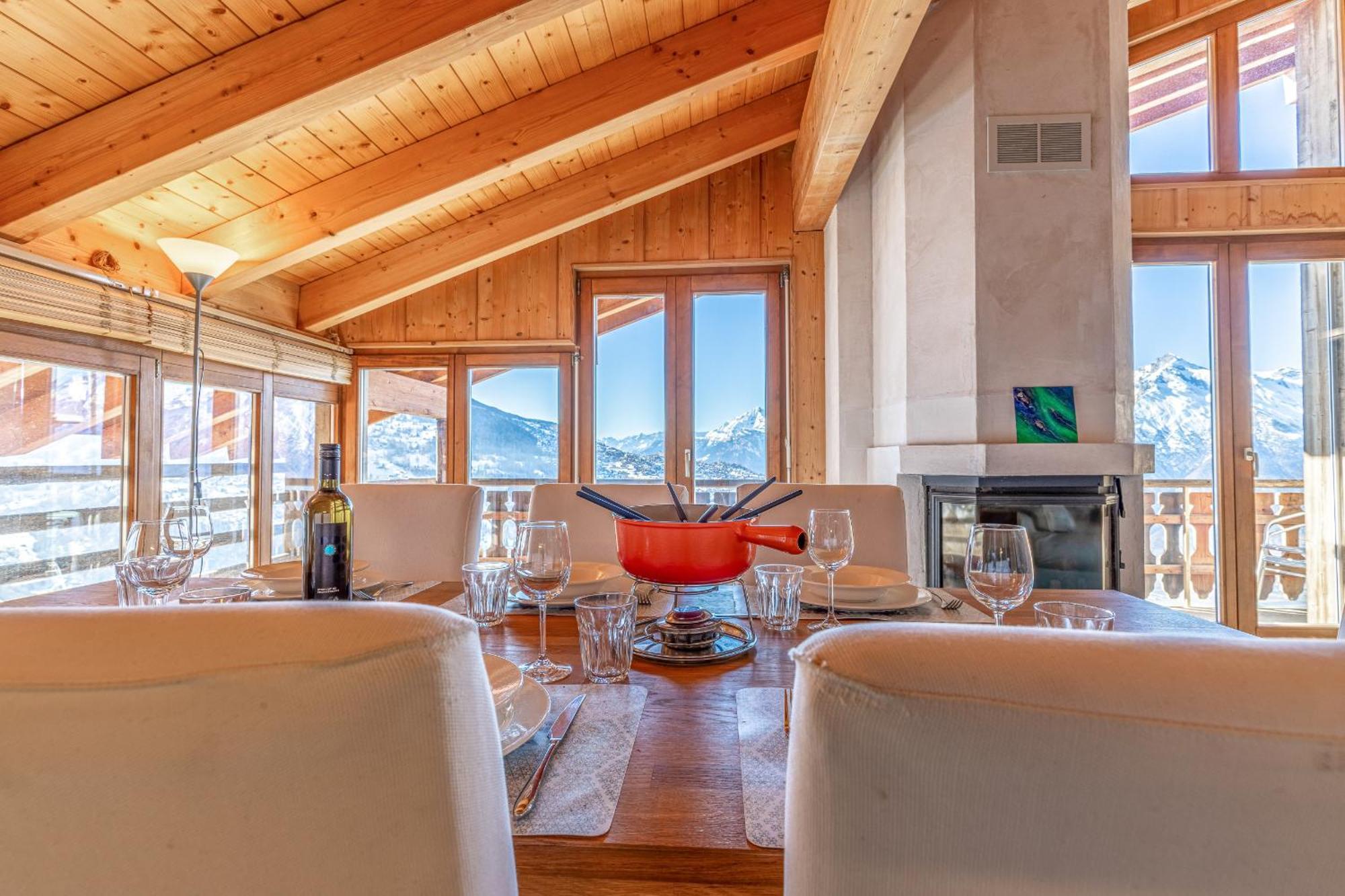 Balcons Du Soleil Sunny & Mountain Apartments By Alpvision Residences Veysonnaz Εξωτερικό φωτογραφία